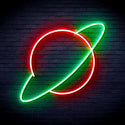 ADVPRO Planet Ultra-Bright LED Neon Sign fnu0017 - Green & Red