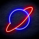 ADVPRO Planet Ultra-Bright LED Neon Sign fnu0017 - Red & Blue