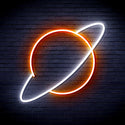 ADVPRO Planet Ultra-Bright LED Neon Sign fnu0017 - White & Orange