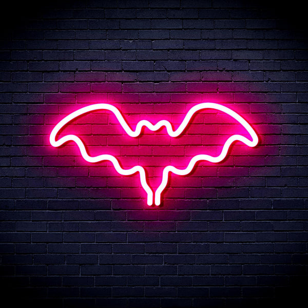 ADVPRO Bat Ultra-Bright LED Neon Sign fnu0018 - Pink