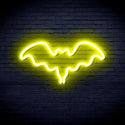 ADVPRO Bat Ultra-Bright LED Neon Sign fnu0018 - Yellow