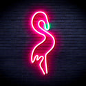 ADVPRO Flamingo Ultra-Bright LED Neon Sign fnu0019 - Green & Pink