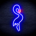 ADVPRO Flamingo Ultra-Bright LED Neon Sign fnu0019 - Red & Blue