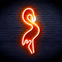 ADVPRO Flamingo Ultra-Bright LED Neon Sign fnu0019 - White & Orange
