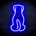 ADVPRO Back of Stanging Dog Ultra-Bright LED Neon Sign fnu0022 - Blue