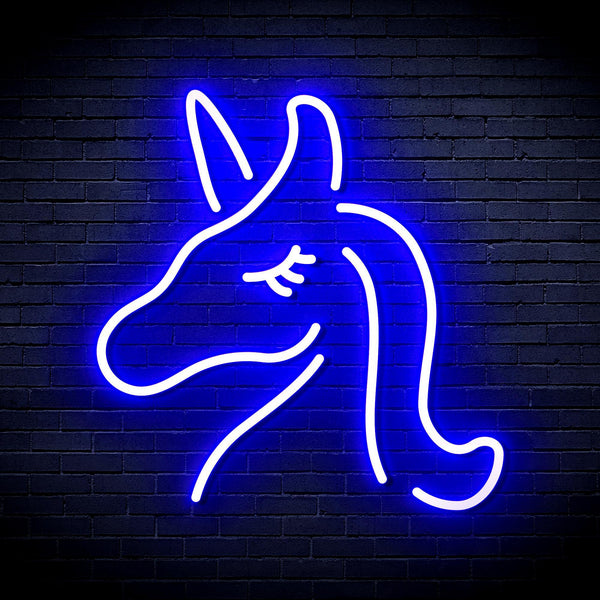 ADVPRO Unicorn Ultra-Bright LED Neon Sign fnu0024 - Blue