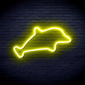 ADVPRO Dolphin Ultra-Bright LED Neon Sign fnu0025 - Yellow