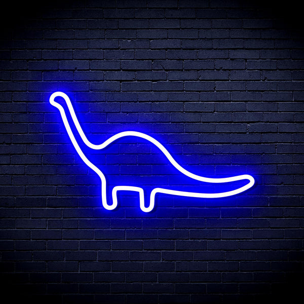 ADVPRO Dinosaur Ultra-Bright LED Neon Sign fnu0026 - Blue