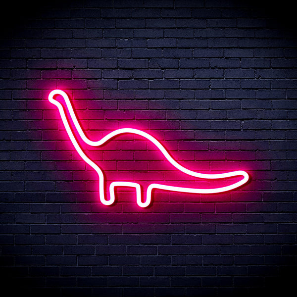 ADVPRO Dinosaur Ultra-Bright LED Neon Sign fnu0026 - Pink