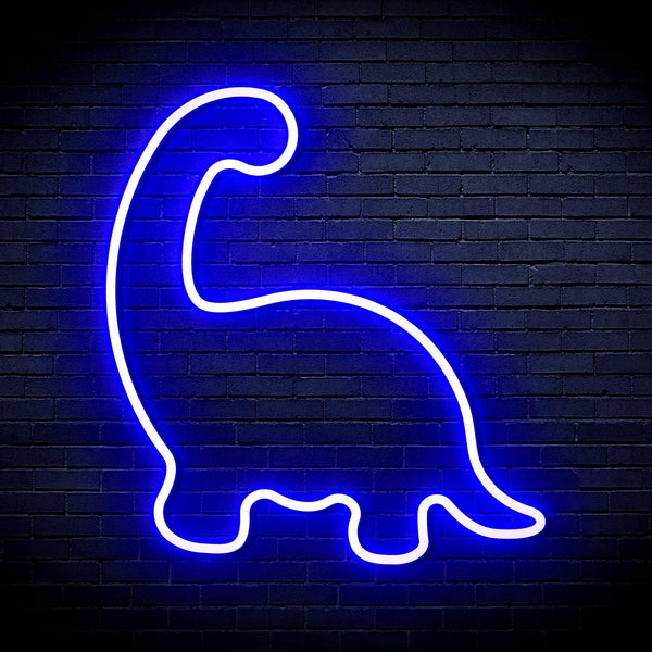ADVPRO Dinosaur Ultra-Bright LED Neon Sign fnu0027 - Blue