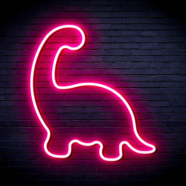 ADVPRO Dinosaur Ultra-Bright LED Neon Sign fnu0027 - Pink