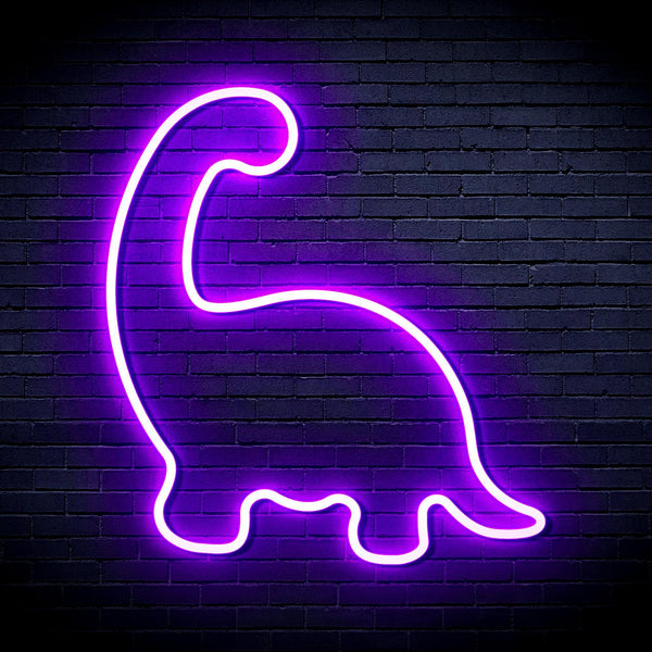 ADVPRO Dinosaur Ultra-Bright LED Neon Sign fnu0027 - Purple
