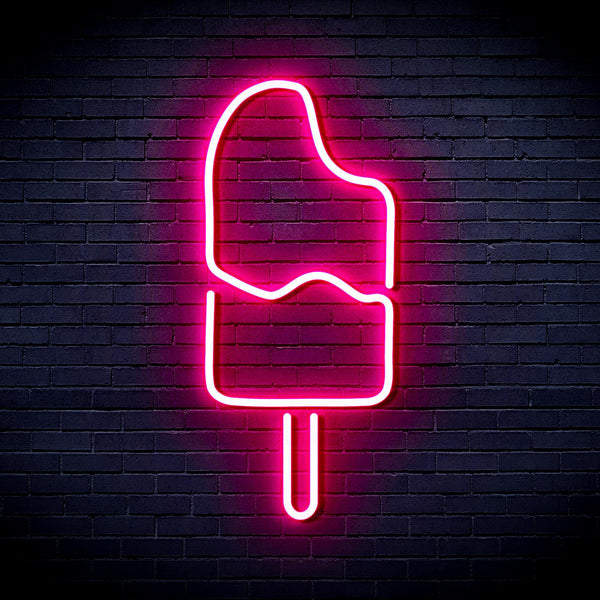 ADVPRO Ice-cream Popsicle Ultra-Bright LED Neon Sign fnu0029 - Pink