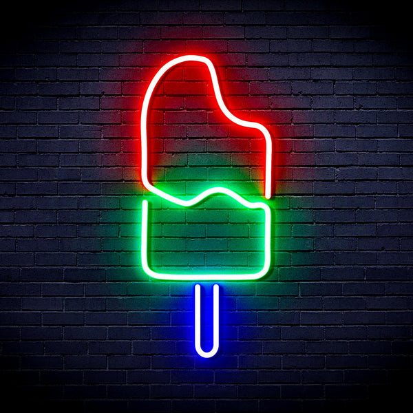 ADVPRO Ice-cream Popsicle Ultra-Bright LED Neon Sign fnu0029 - Multi-Color 2