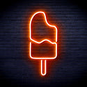 ADVPRO Ice-cream Popsicle Ultra-Bright LED Neon Sign fnu0029 - Orange