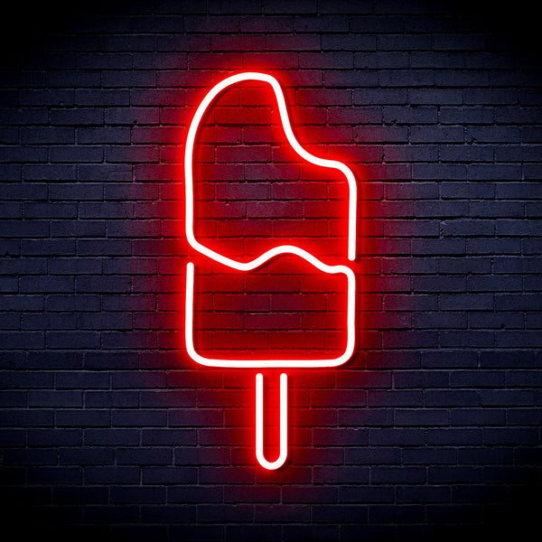 ADVPRO Ice-cream Popsicle Ultra-Bright LED Neon Sign fnu0029 - Red