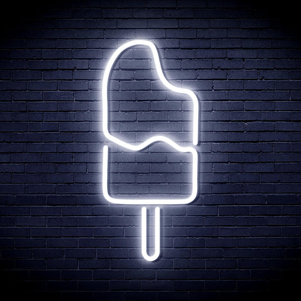 ADVPRO Ice-cream Popsicle Ultra-Bright LED Neon Sign fnu0029 - White