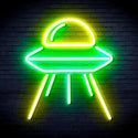 ADVPRO Spaceship Ultra-Bright LED Neon Sign fnu0031 - Green & Yellow