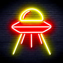 ADVPRO Spaceship Ultra-Bright LED Neon Sign fnu0031 - Red & Yellow