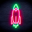ADVPRO Rocket Ultra-Bright LED Neon Sign fnu0032 - Green & Pink