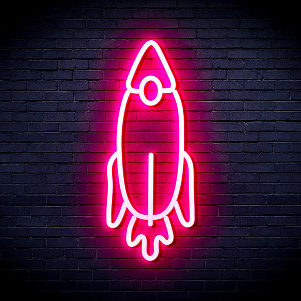 ADVPRO Rocket Ultra-Bright LED Neon Sign fnu0032 - Pink
