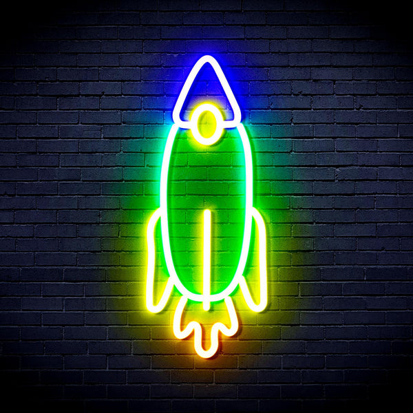 ADVPRO Rocket Ultra-Bright LED Neon Sign fnu0032 - Multi-Color 3
