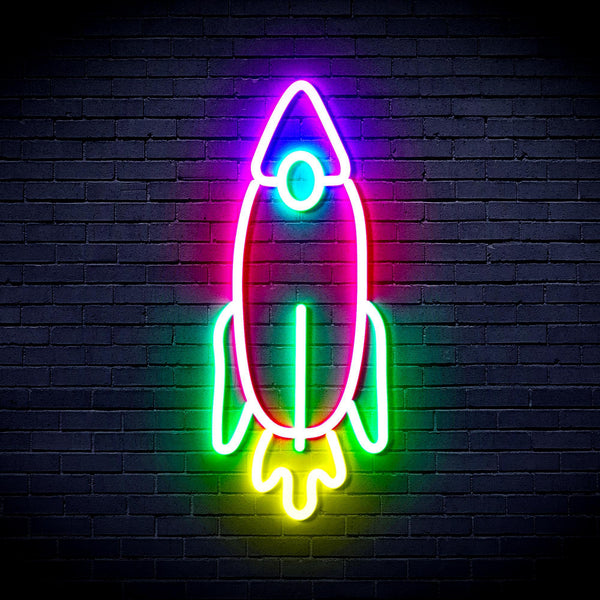 ADVPRO Rocket Ultra-Bright LED Neon Sign fnu0032 - Multi-Color 5