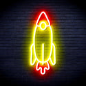 ADVPRO Rocket Ultra-Bright LED Neon Sign fnu0032 - Red & Yellow