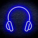 ADVPRO Headphone Ultra-Bright LED Neon Sign fnu0033 - Blue