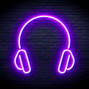 ADVPRO Headphone Ultra-Bright LED Neon Sign fnu0033 - Purple