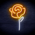 ADVPRO Rose Ultra-Bright LED Neon Sign fnu0034 - White & Golden Yellow