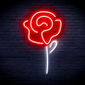 ADVPRO Rose Ultra-Bright LED Neon Sign fnu0034 - White & Red