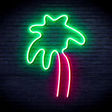 ADVPRO Coconut Palm Tree Ultra-Bright LED Neon Sign fnu0036 - Green & Pink
