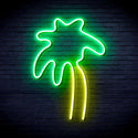 ADVPRO Coconut Palm Tree Ultra-Bright LED Neon Sign fnu0036 - Green & Yellow