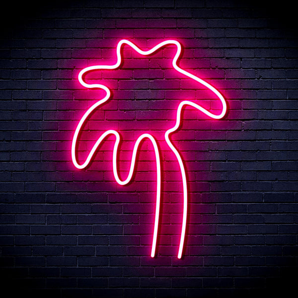 ADVPRO Coconut Palm Tree Ultra-Bright LED Neon Sign fnu0036 - Pink