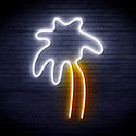 ADVPRO Coconut Palm Tree Ultra-Bright LED Neon Sign fnu0036 - White & Golden Yellow
