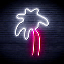 ADVPRO Coconut Palm Tree Ultra-Bright LED Neon Sign fnu0036 - White & Pink