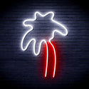 ADVPRO Coconut Palm Tree Ultra-Bright LED Neon Sign fnu0036 - White & Red