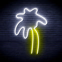 ADVPRO Coconut Palm Tree Ultra-Bright LED Neon Sign fnu0036 - White & Yellow