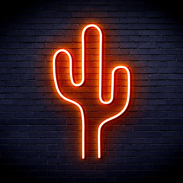 ADVPRO Cactus Ultra-Bright LED Neon Sign fnu0038 - Orange