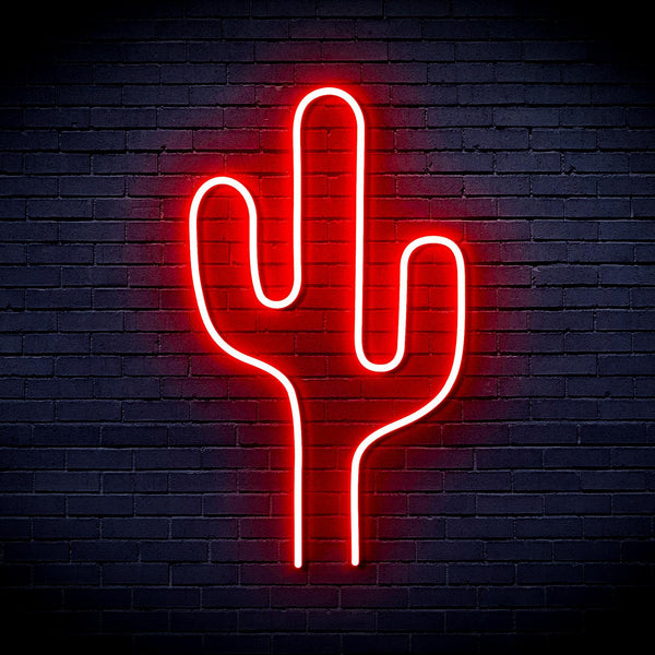 ADVPRO Cactus Ultra-Bright LED Neon Sign fnu0038 - Red