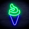 ADVPRO Ice-cream Ultra-Bright LED Neon Sign fnu0039 - Green & Blue