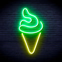 ADVPRO Ice-cream Ultra-Bright LED Neon Sign fnu0039 - Green & Yellow