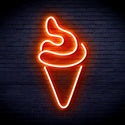 ADVPRO Ice-cream Ultra-Bright LED Neon Sign fnu0039 - Orange