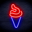 ADVPRO Ice-cream Ultra-Bright LED Neon Sign fnu0039 - Red & Blue