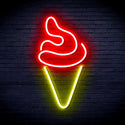 ADVPRO Ice-cream Ultra-Bright LED Neon Sign fnu0039 - Red & Yellow