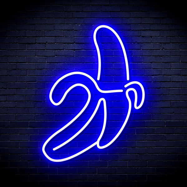 ADVPRO Banana Ultra-Bright LED Neon Sign fnu0042 - Blue