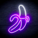ADVPRO Banana Ultra-Bright LED Neon Sign fnu0042 - White & Purple