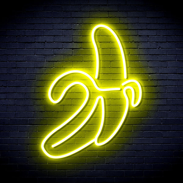 ADVPRO Banana Ultra-Bright LED Neon Sign fnu0042 - Yellow