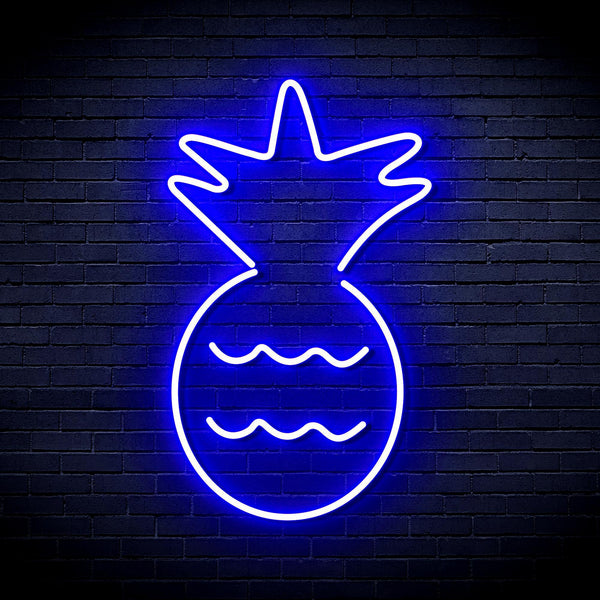 ADVPRO Pineapple Ultra-Bright LED Neon Sign fnu0043 - Blue
